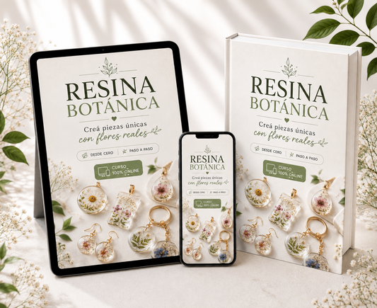 APRENDÉ RESINA BOTÁNICA y encapsulá la naturaleza - Curso paso a paso